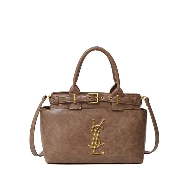 High-grade Texture Handbag  New Large Capacity Shoulder Bag Elegant Commuter Crossbody Bag All-match Tote Bag