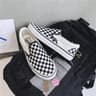 Black and white plaid