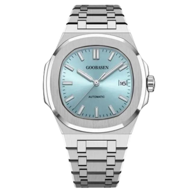 Guberson high color waterproof ultra-thin men's watch calendar imitation mechanical watch live foreign trade explosions a generation of hair