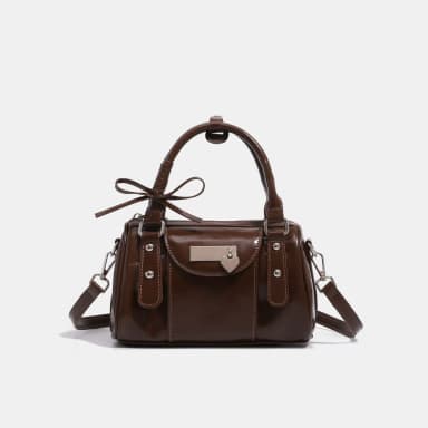 Niche high-end bowling handbag for women, new fashion versatile trendy commuter shoulder and crossbody bag