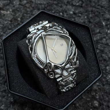 Millennium Y2K Watch Men's Spider Web Alabaster European and American High-End Waterproof Cross-Border Popular Men's Watch