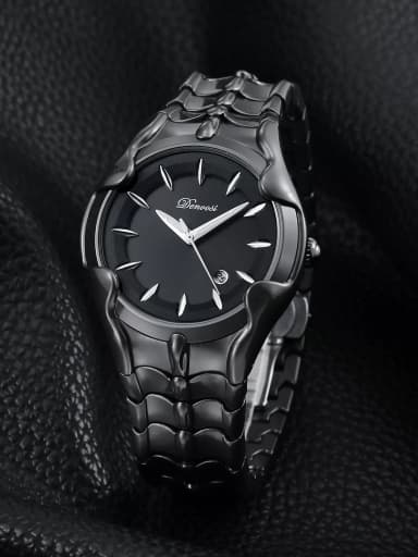 Cross-Border Millennium Y2K Style Men's High-Quality Date Display Luminous Waterproof Trendy Quartz Watch