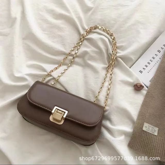 New Trendy Retro Underarm Bag with a High-End Feel, Stylish Chain Bag, Versatile Crossbody Bag