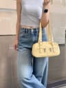 Yellow handbag