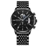 L-576 black shell black surface blue needle steel belt