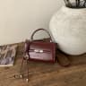 Burgundy with pendant
