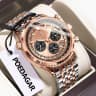 960 Rose Gold Steel Band Model