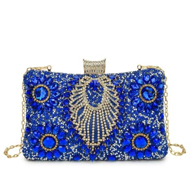 Women's Bag Cross-border European and American Fashion Rhinestone Dinner Bag Full Diamond New Style