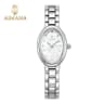 6608 silver shell white surface