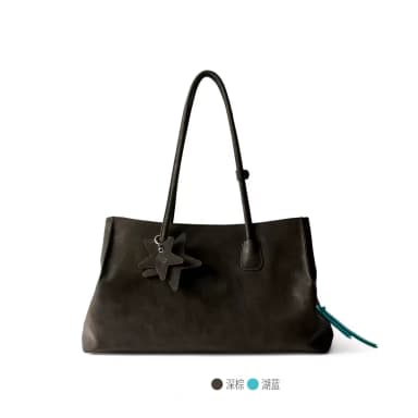 Baitiya Sandwich Bag Tote Bag Single Shoulder Crossbody Handbag Large Capacity Spring/Summer Travel Commuting Women's Large Bag