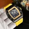 Black shell, yellow band