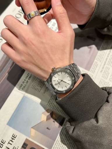 Swiss Explosions Royal Oak Men's Watch Swiss Brand Waterproof Steel Band Quartz Watch