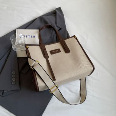 Korean Style Large Capacity Women’s Tote Bag Premium High-Quality Casual Versatile Single-Shoulder Bag