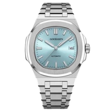Guberson high color waterproof ultra-thin men's watch calendar imitation mechanical watch live foreign trade explosions a generation of hair
