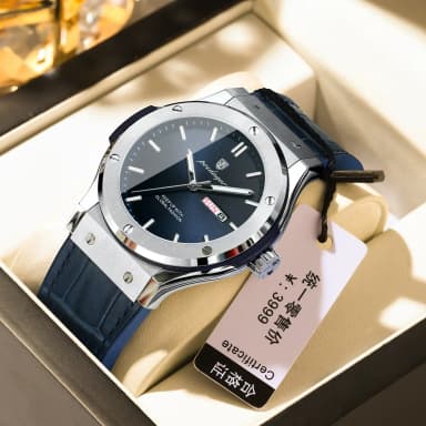 Swiss Brand Men's Watch Waterproof Luminous Luxury New Quartz Wristwatch Live Broadcast Foreign Trade Hot Item