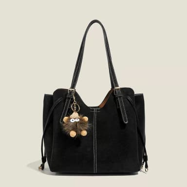 Cross-Border Fashion Casual Large-Capacity Tote Bag for Women Winter New Stylish High-Value Commuter Shoulder Bag