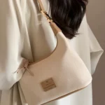 Nanfeng Chio2nd Wheat Field Gallery Portable Small Tote Bag Women's Work Canvas Sundries Small Bag Crossbody Bag - Image 3