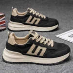 Men's Shoes New Summer Mesh Breathable Versatile Casual Sports Shoes Men's Running Thick-Soled Student Dad Shoes - Image 4