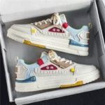 Men's Shoes  Autumn New Chinese Style Sports White Shoes Student Versatile Breathable Wear-Resistant Casual Sneakers - Image 2