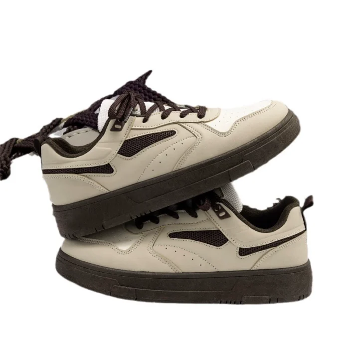 Universal Popular Retro Sneakers Men's Spring Thick-Soled Versatile Trbottomyy Men's Shoes Niche Design Casual Shoes Zhq5670 - Image 5