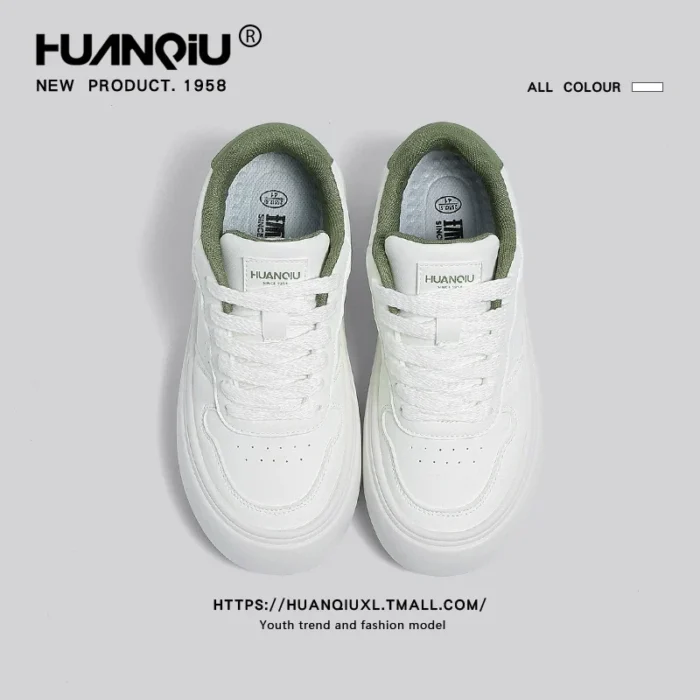 Universal Thick-Soled White Shoes for Men  Summer New Height-Increasing Shoes Men's Shoes Breathable Sports Casual Trendy Sneakers - Image 2