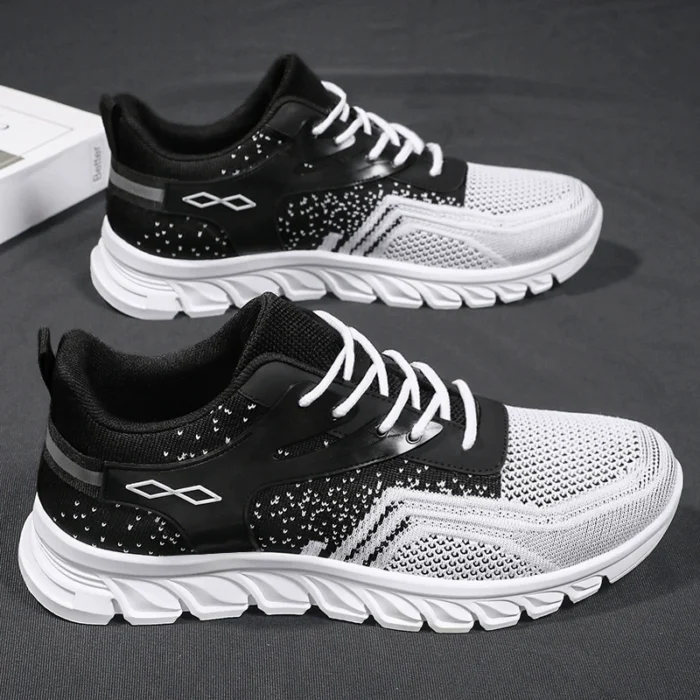 Shoes Men's Summer New Soft Sole Breathable Casual Shoes Trendy Student Shoes Manufacturer Shallow Mouth Fashion Sports Men's Shoes - Image 2