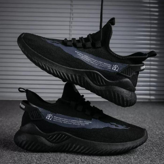 Free Shipping Cross-border Men's Shoes Casual sneaker Flow All-match Coconut Shoes Lightweight Travel Shoes Breathable Student Flying Woven Shoes - Image 3