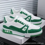Summer New Classic Lv Sneakers Black and White Panda Thick-Soled Men's Sports and Casual Shoes Versatile Men's Shoes Wholesale - Image 4