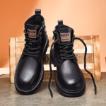 Men’s Casual Non-slip Wear-resistant High-top Martin Boots