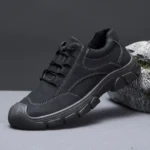 Spring New Sports Outdoor Men's Shoes, Comfortable and Trendy Low-Cut Lace-Up, Breathable, Lightweight and Trendy Men's Work Shoes - Image 2