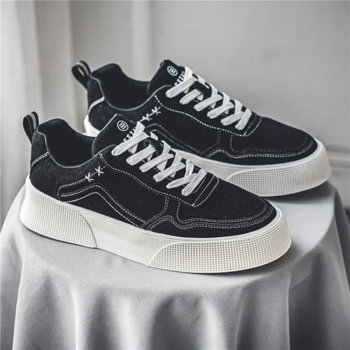 Men's Sneakers Summer  New Low-Top Sports Casual Youth Trendy Retro Thick-Soled Training Shoes Wholesale - Image 3