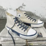 Spring New High-Top Canvas Shoes for Men Ins Hong Kong Style Trendy Breathable Couple Casual Sneakers Student Cloth Shoes - Image 2