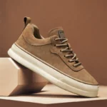 New Retro Casual Work Shoes Korean Style Versatile Men's Sports Sneakers Large Size - Image 2