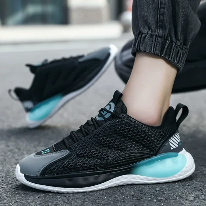 Men's Shoes  Summer All-match Casual Coconut Shoes Breathable Mesh Sports Trendy Shoes Men's Running Basketball Shoes - Image 4