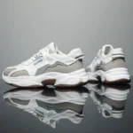 Men's shoes Spring Breathable  new trendy all-match deodorant thin mesh sports casual white sneakers fashion shoes - Image 5