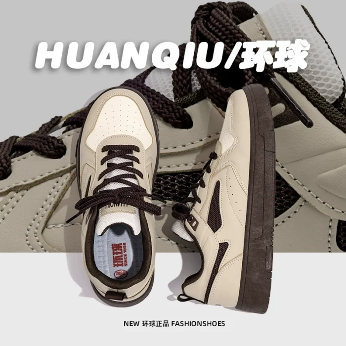 Universal Popular Retro Sneakers Men's Spring Thick-Soled Versatile Trbottomyy Men's Shoes Niche Design Casual Shoes Zhq5670 - Image 3