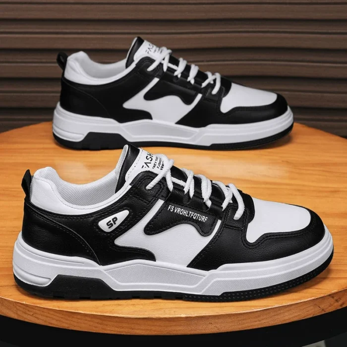 New Autum Ins Sneakers Men's Waterproof Sports Shoes Casual Shoes Low-Top Flats Versatile Breathable Men's Shoes - Image 2
