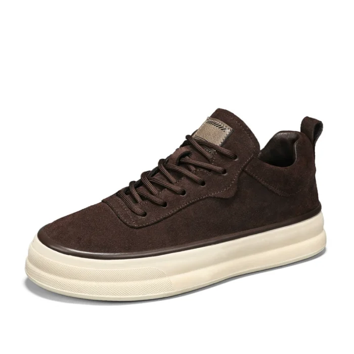 New Retro Casual Work Shoes Korean Style Versatile Men's Sports Sneakers Large Size - Image 5
