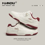 Spring New Thick Sole White Shoes Men's Niche All-match Korean Style Casual Sports Board Shoes for Men - Image 2