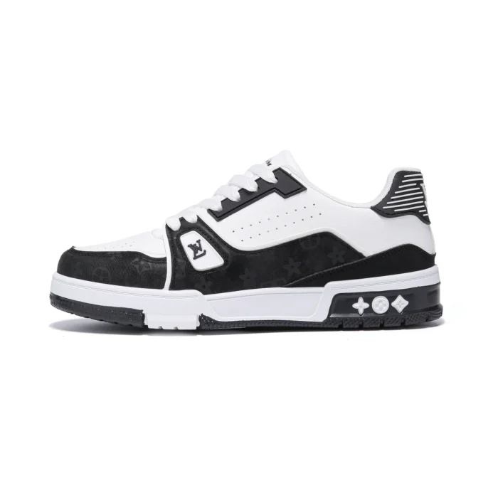Summer New Classic Lv Sneakers Black and White Panda Thick-Soled Men's Sports and Casual Shoes Versatile Men's Shoes Wholesale - Image 5