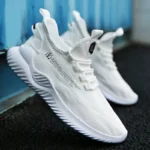 Free Shipping Cross-border Men's Shoes Casual sneaker Flow All-match Coconut Shoes Lightweight Travel Shoes Breathable Student Flying Woven Shoes - Image 2
