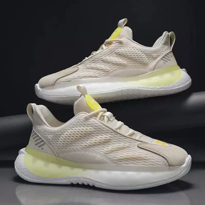 Men's Shoes  Summer All-match Casual Coconut Shoes Breathable Mesh Sports Trendy Shoes Men's Running Basketball Shoes - Image 3