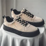Men's Sneakers Summer  New Low-Top Sports Casual Youth Trendy Retro Thick-Soled Training Shoes Wholesale - Image 4