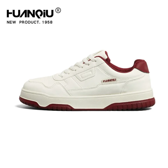 Spring New Thick Sole White Shoes Men's Niche All-match Korean Style Casual Sports Board Shoes for Men - Image 5