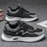 Men's Shoes Summer New Breathable Sandals Trendy Versatile Youth Hollow Mesh Shoes Casual Soft Sole Non-Slip Running Shoes - Image 4