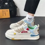 Men's Shoes  Autumn New Chinese Style Sports White Shoes Student Versatile Breathable Wear-Resistant Casual Sneakers - Image 4