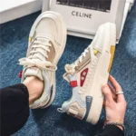 Men's Shoes  Autumn New Chinese Style Sports White Shoes Student Versatile Breathable Wear-Resistant Casual Sneakers - Image 5