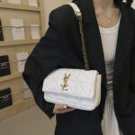 Chanel Style Letter Diamond Chain Bag Women's French New Arrival Shoulder Crossbody Bag Fashionable Armpit Joker Small Square Bag - Image 2