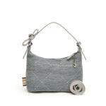 Niche Design Denim Armpit Bag for Women  New Trendy Fashion Versatile One-Shoulder High-End Satchel Bucket Bag - Image 5