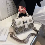 New Popular Super Hot Small Square Bag Versatile Satchel Shoulder Crossbody Bag